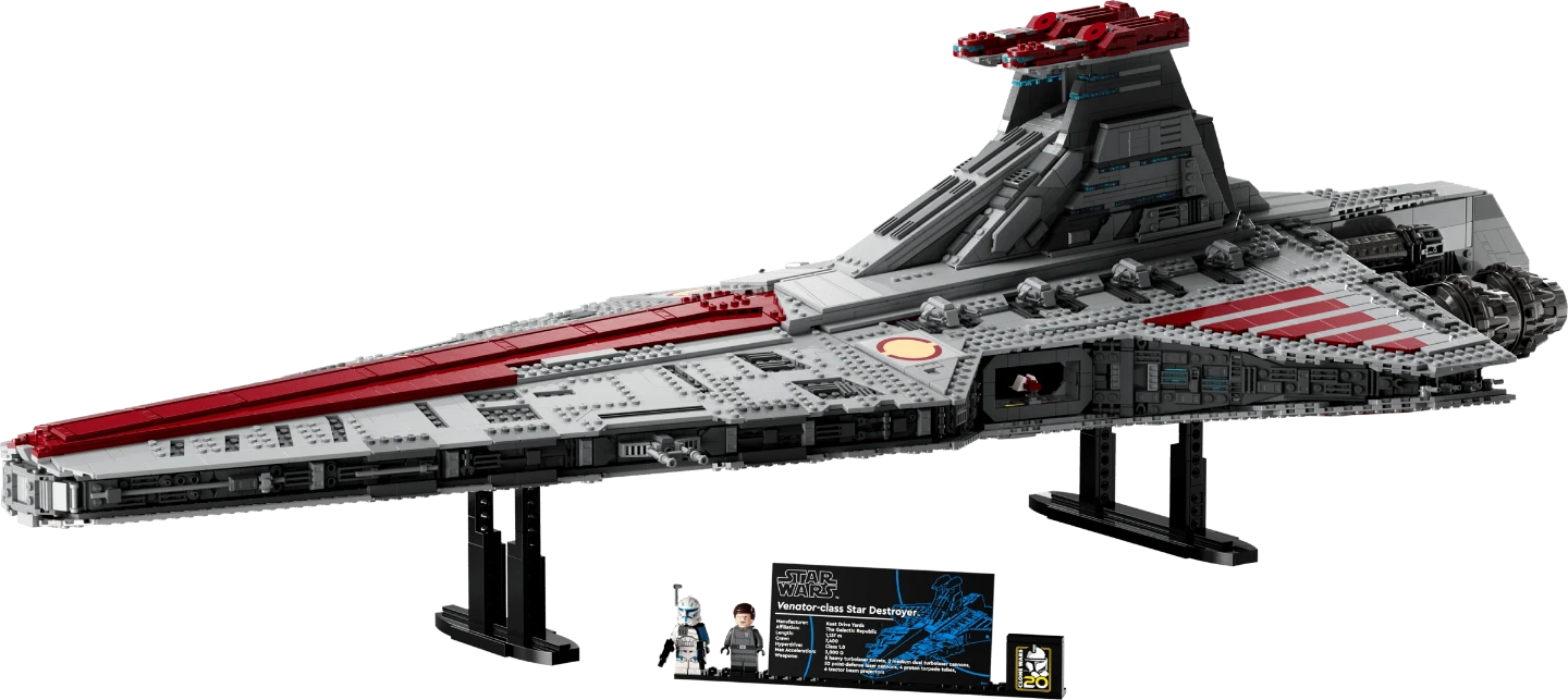 75367 venator class cruiser 5374pcs replica
