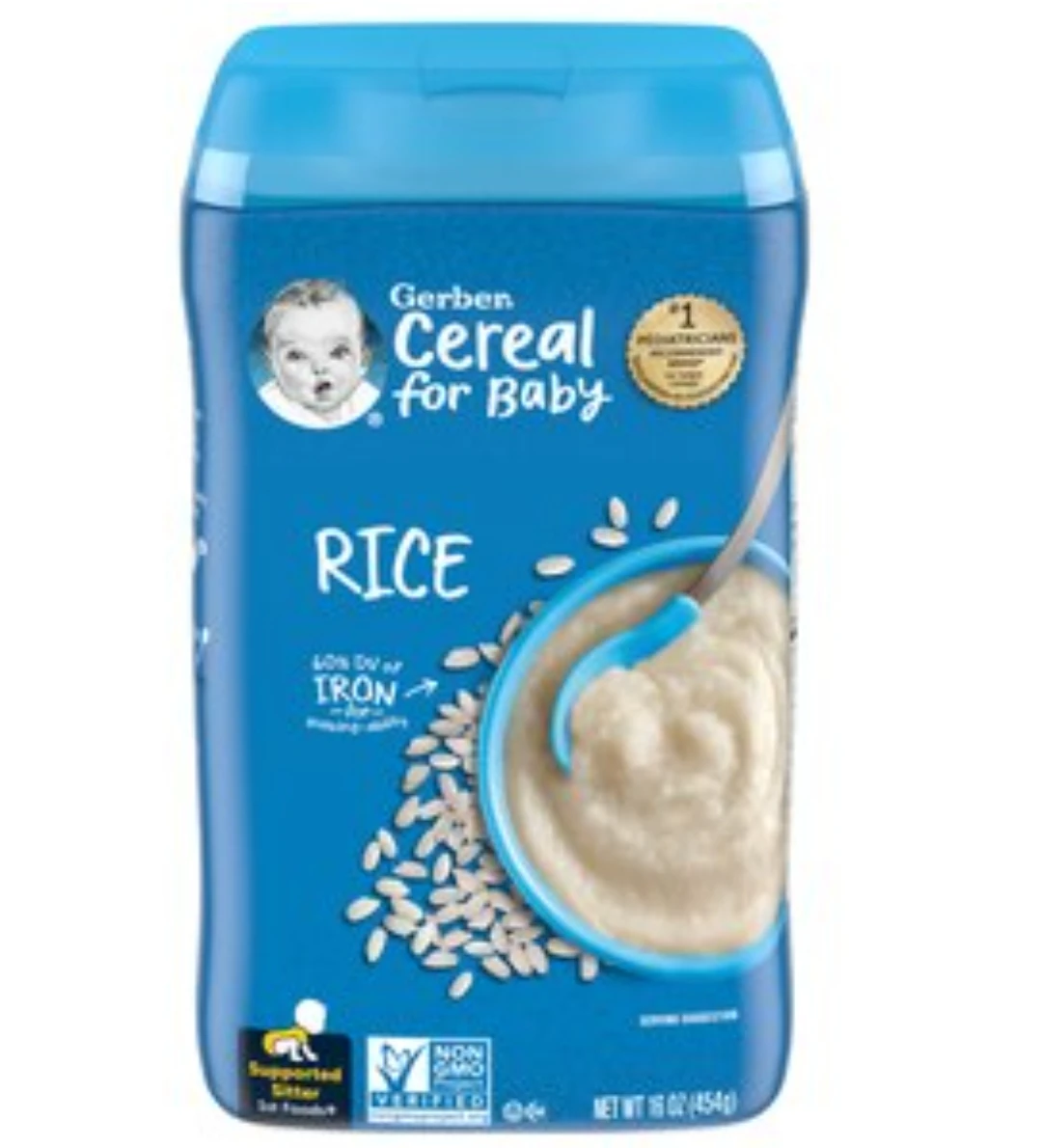 Gerber Cereal for Baby Rice 16 oz
