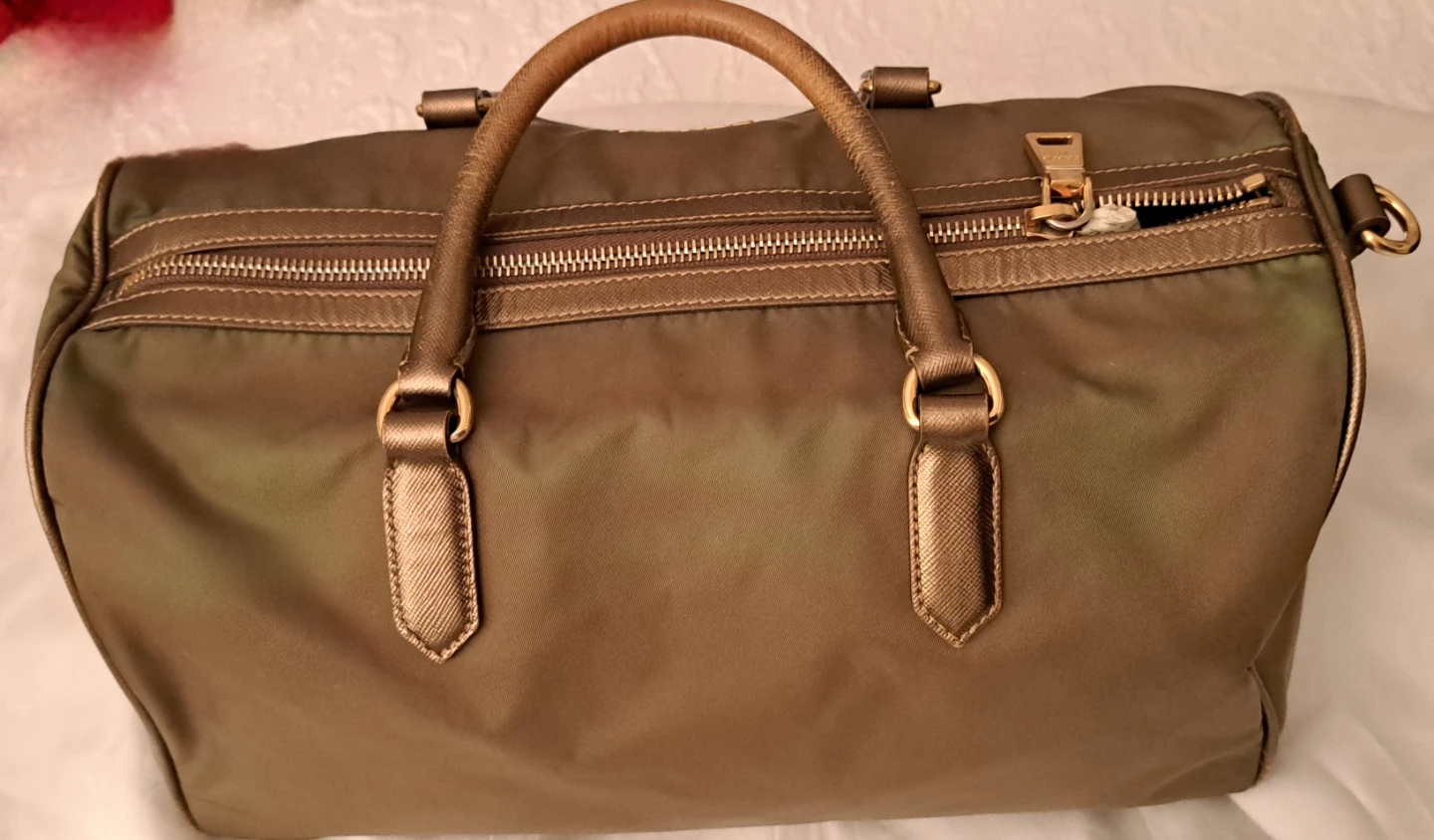 Prada Nylon Bowling Bag - photo 2