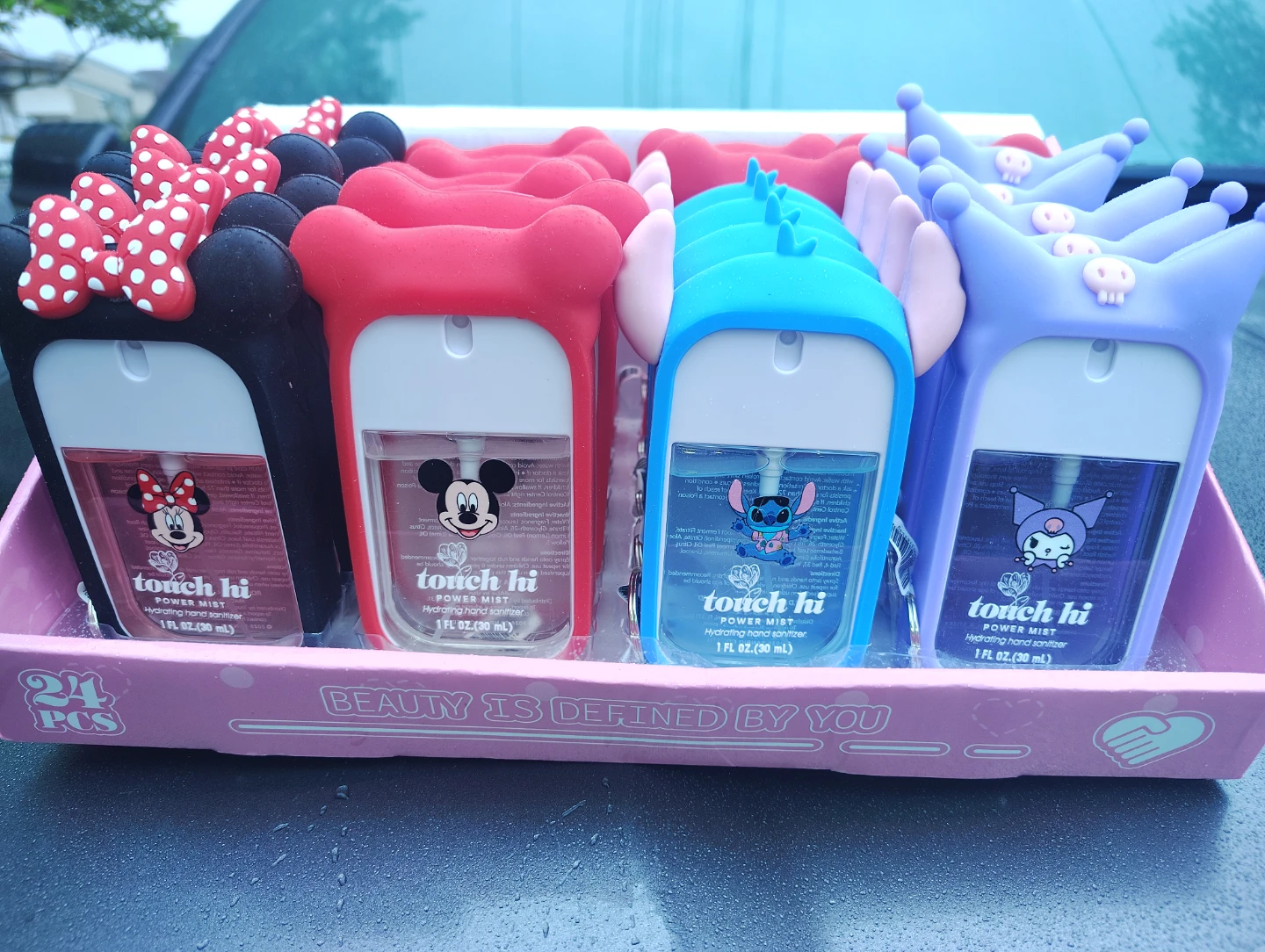 24 Pc Disney Character Hand Sanitizer Set with case. - photo 2