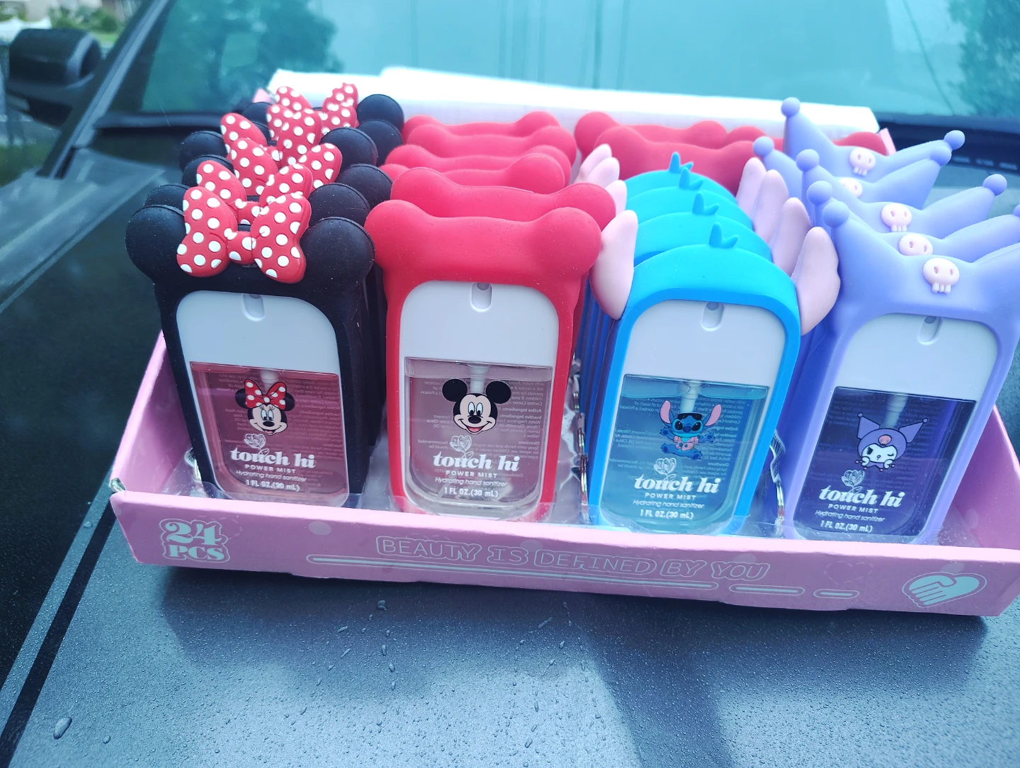 24 Pc Disney Character Hand Sanitizer Set with case. - photo 4