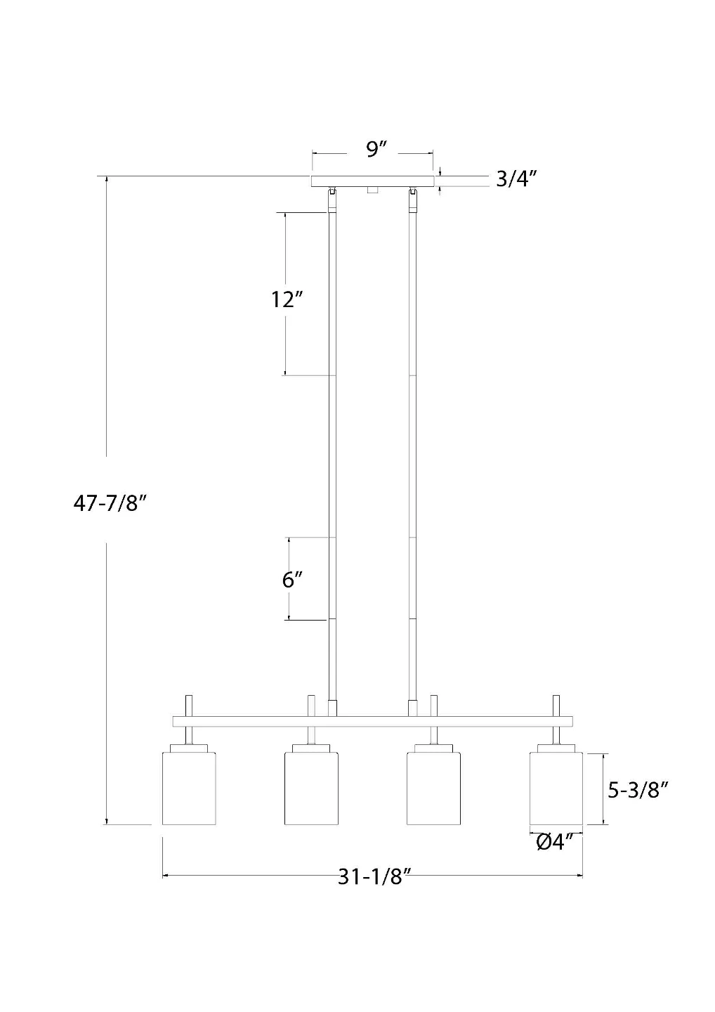 Linear Ceiling Light - photo 2