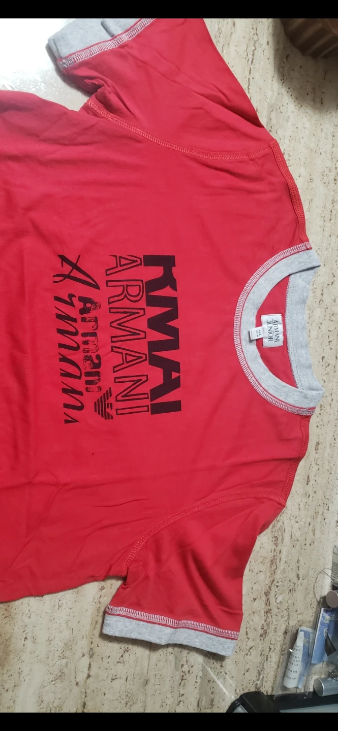 Armani Junior Red T-Shirt - photo 2