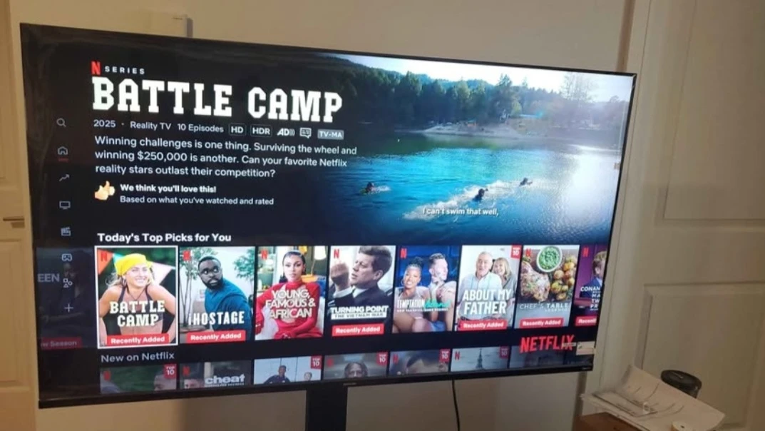 Sharp 58" 4K UHD HDR LED Roku OS Smart TV (4T-C58EL8UR) - 2024 - photo 2