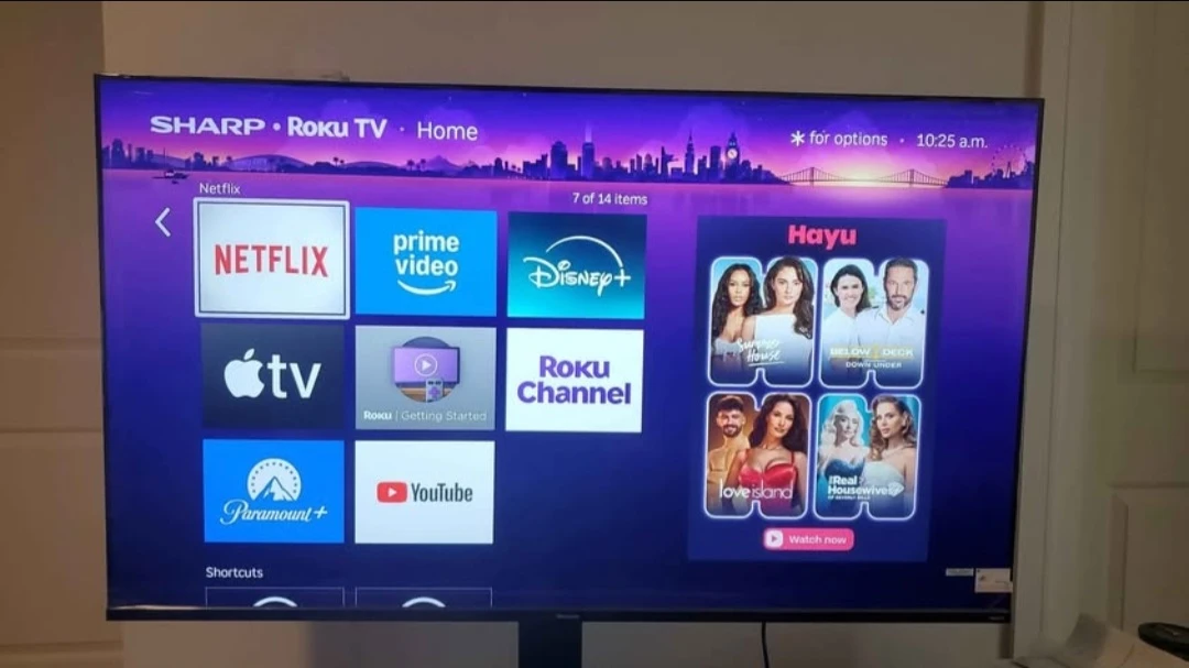 Sharp 58" 4K UHD HDR LED Roku OS Smart TV (4T-C58EL8UR) - 2024 - photo 4