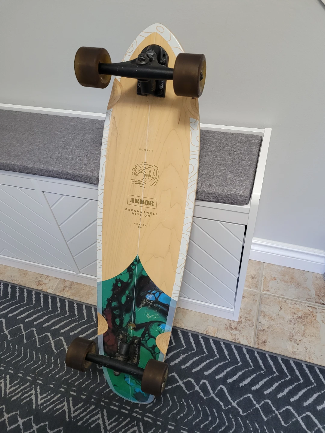 Arbor Groundswell Mission Longboard Skateboard - photo 3