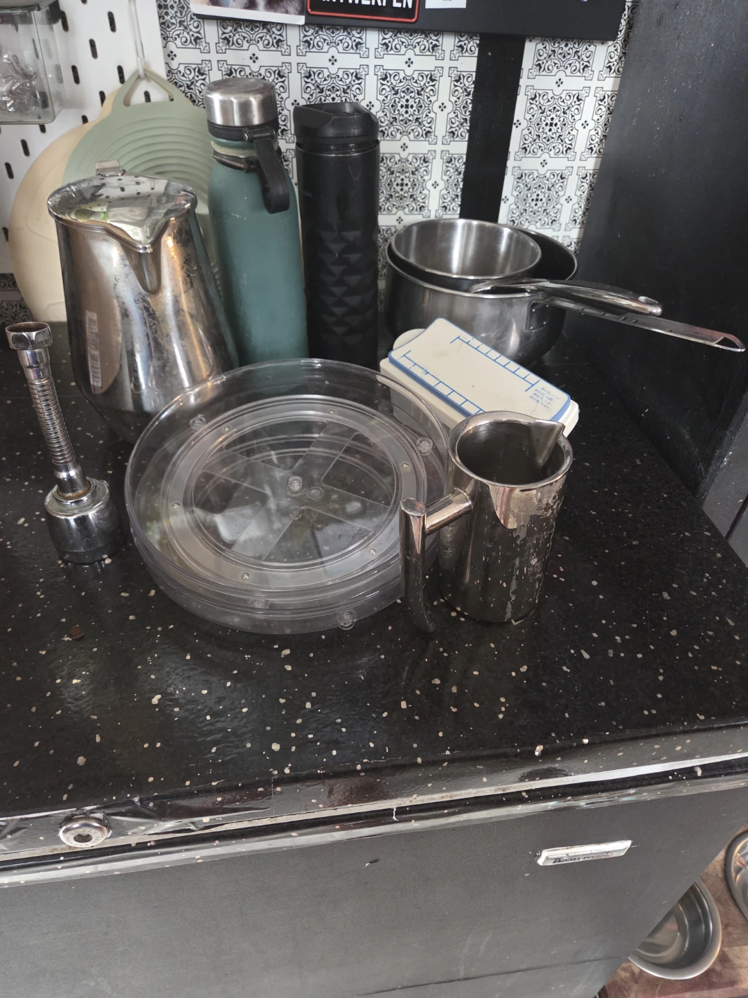 Stainless Steel Pitcher and Pots