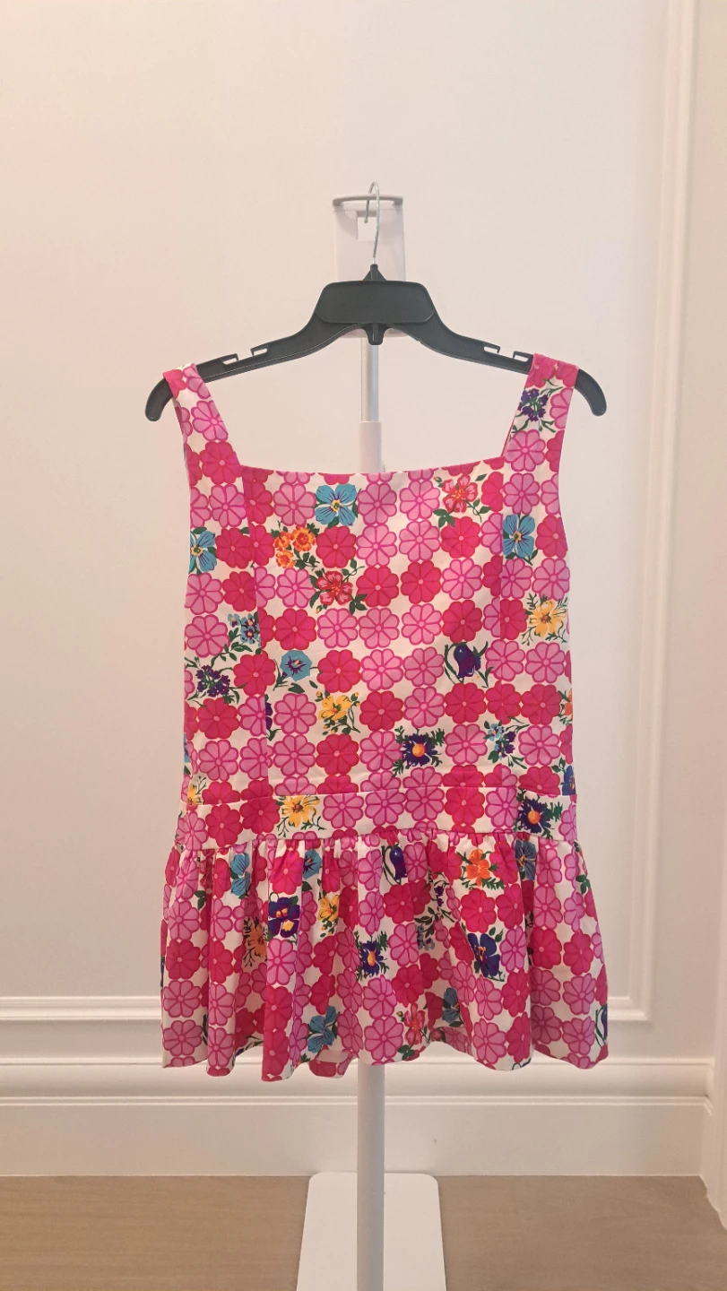 Moschino Floral Print Dress - Size 10 - photo 2