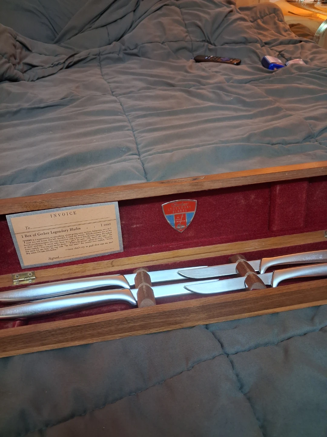 Gerber Legendary Blades Set in Wooden Box - photo 5