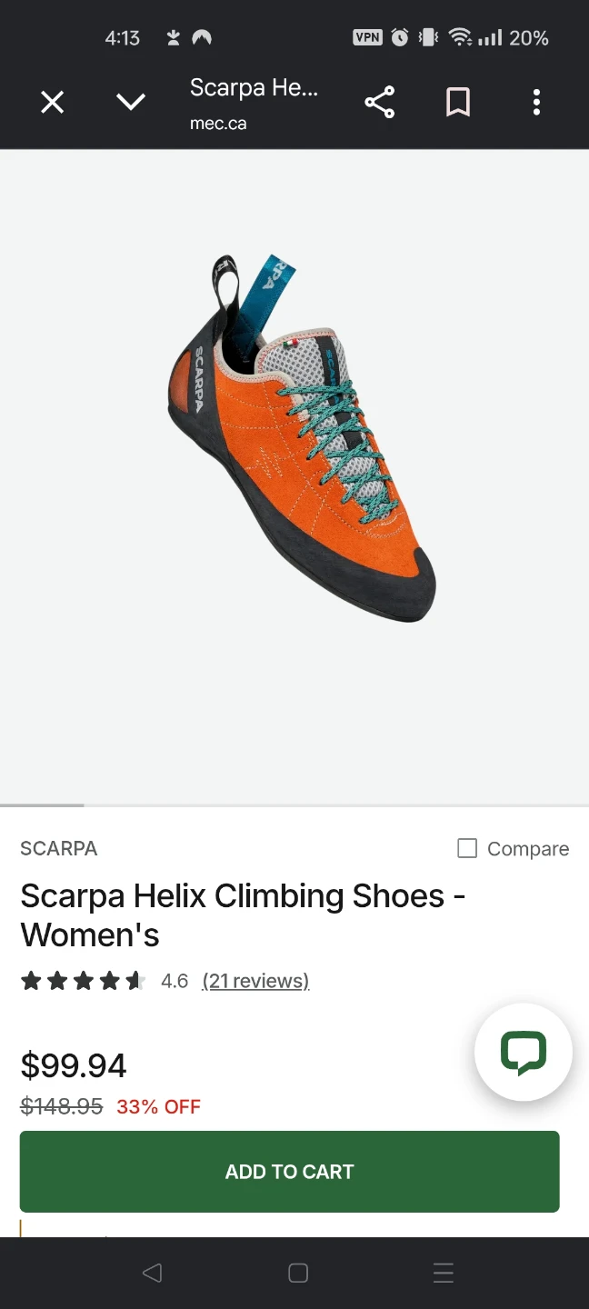Scarpa Helix Climbing Shoes - Women's - photo 5