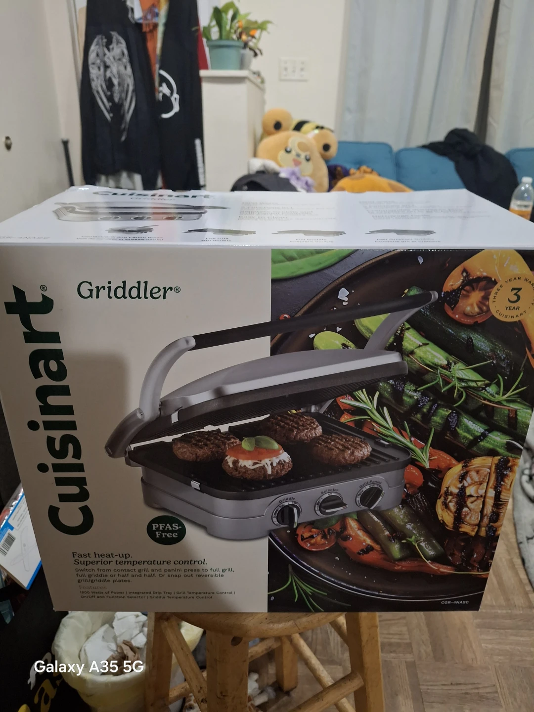 Cuisinart Griddler 5-in-1 Grill and Panini Press - photo 2
