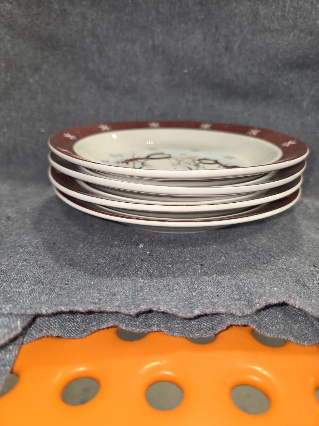Royal Seasons Snowman Plates (Set of 4) - photo 3