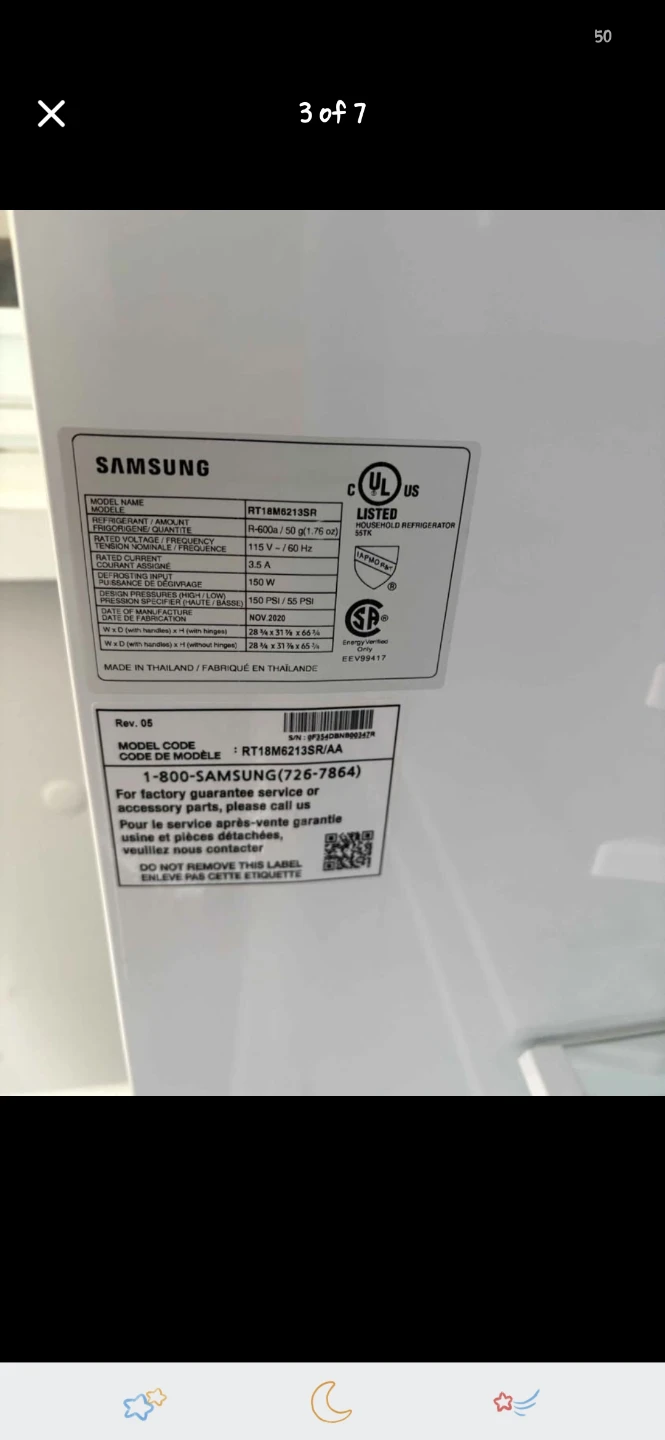 Samsung RT18MDBZSR Refrigerator - photo 3