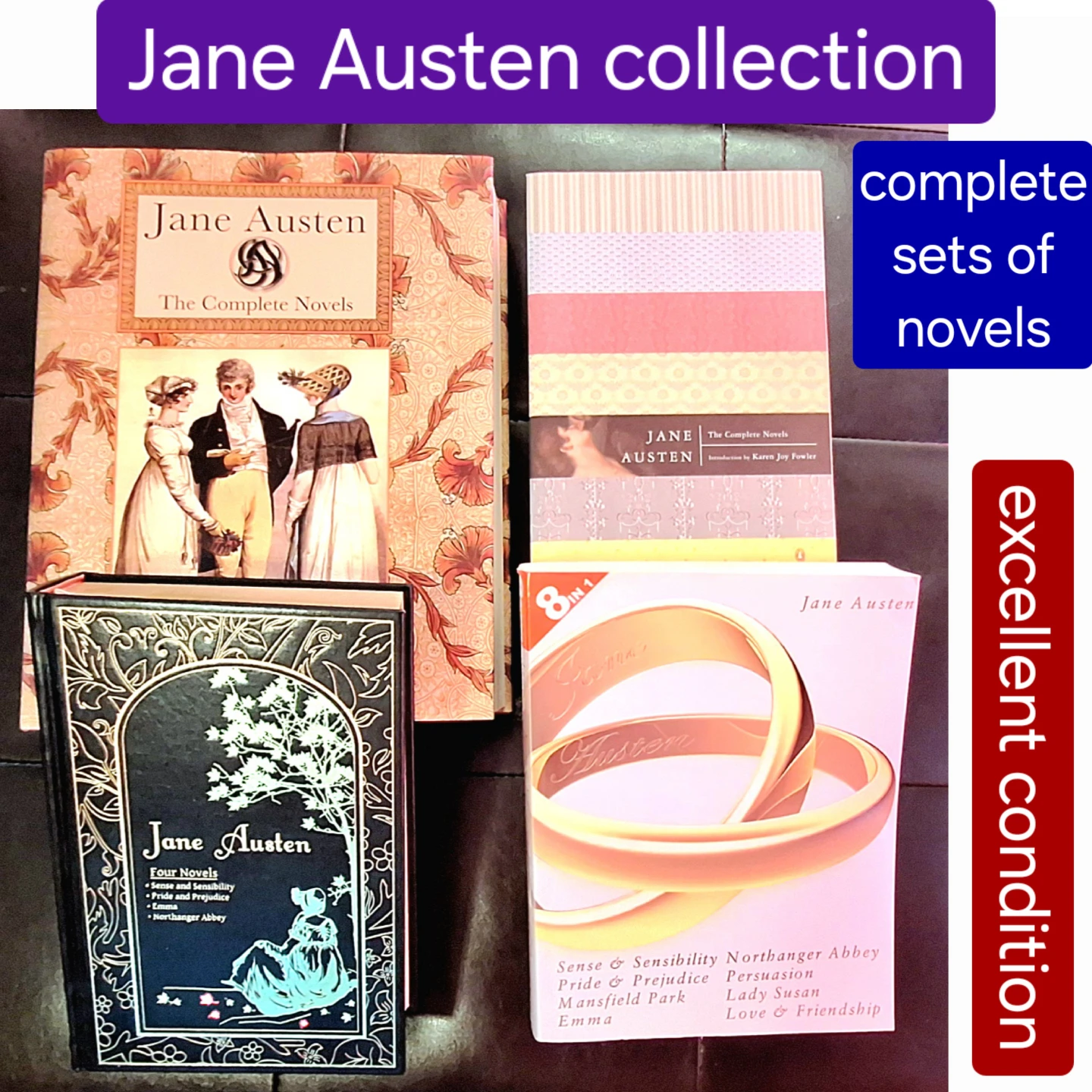 Jane Austen collection - complete works
