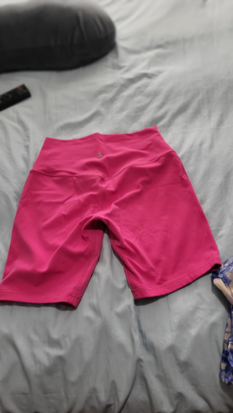 Lululemon Pink Bike Shorts - photo 2
