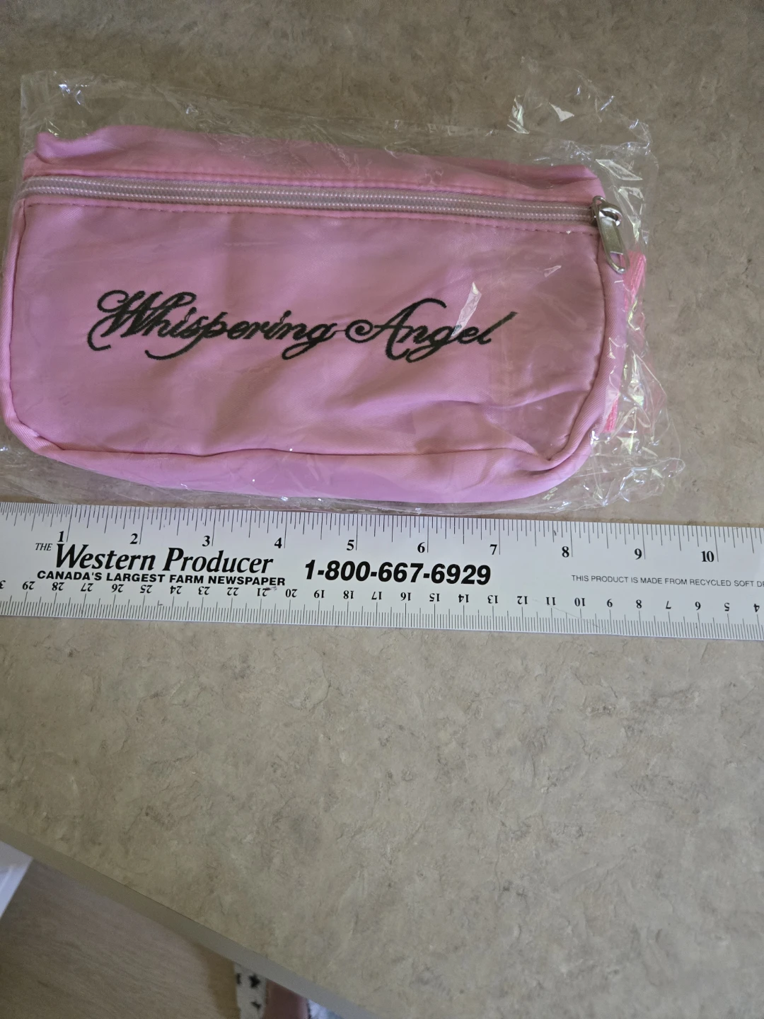 NEW. Pink Whispering Angel Fanny Pack / Crossbody Bag - photo 5