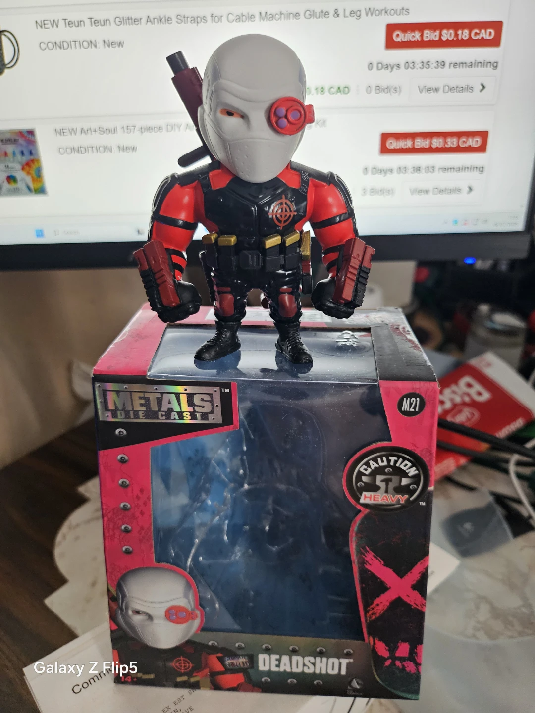 Jada Toys Metals Die Cast Suicide Squad Deadshot Figure