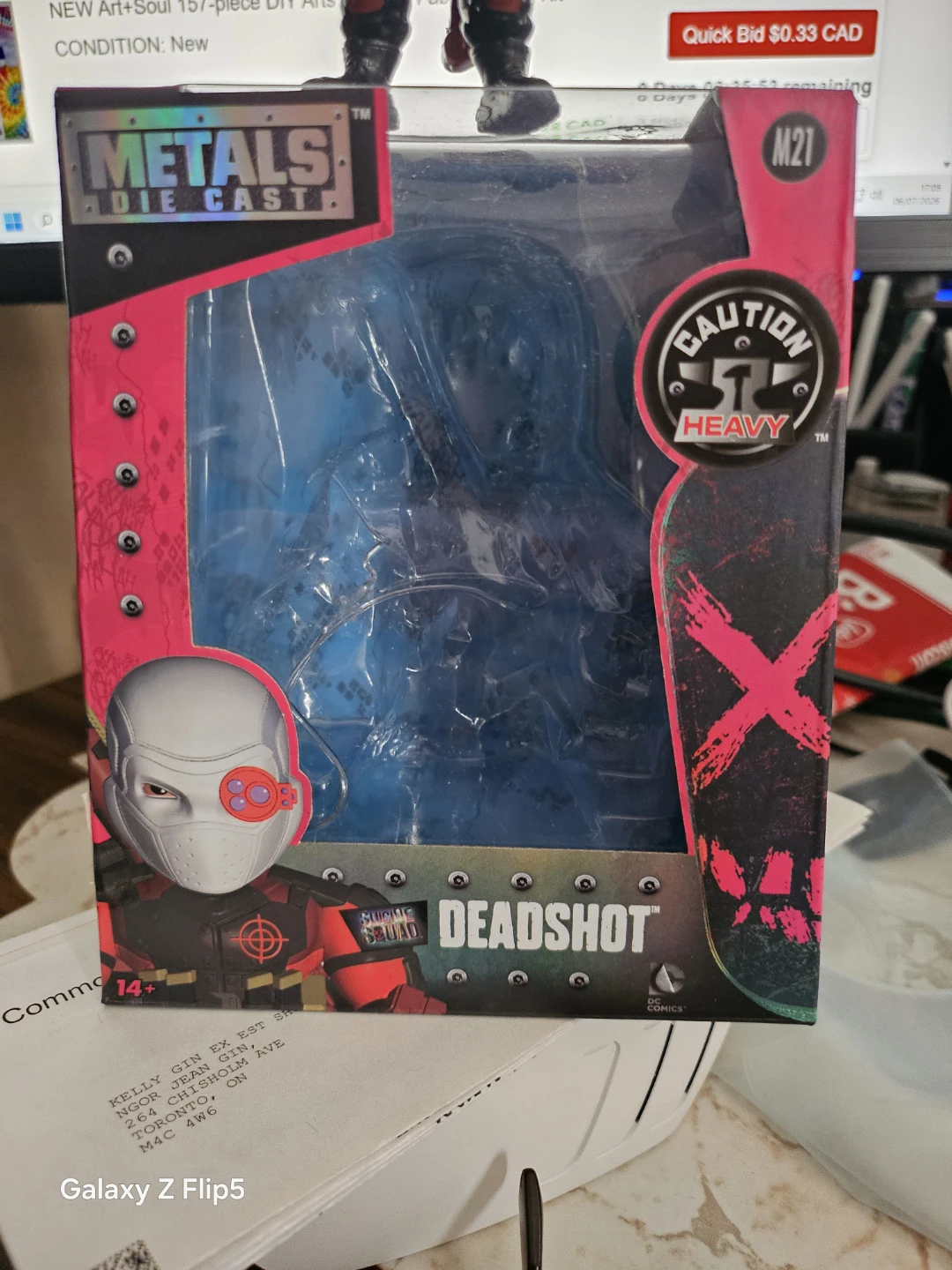 Jada Toys Metals Die Cast Suicide Squad Deadshot Figure - photo 2