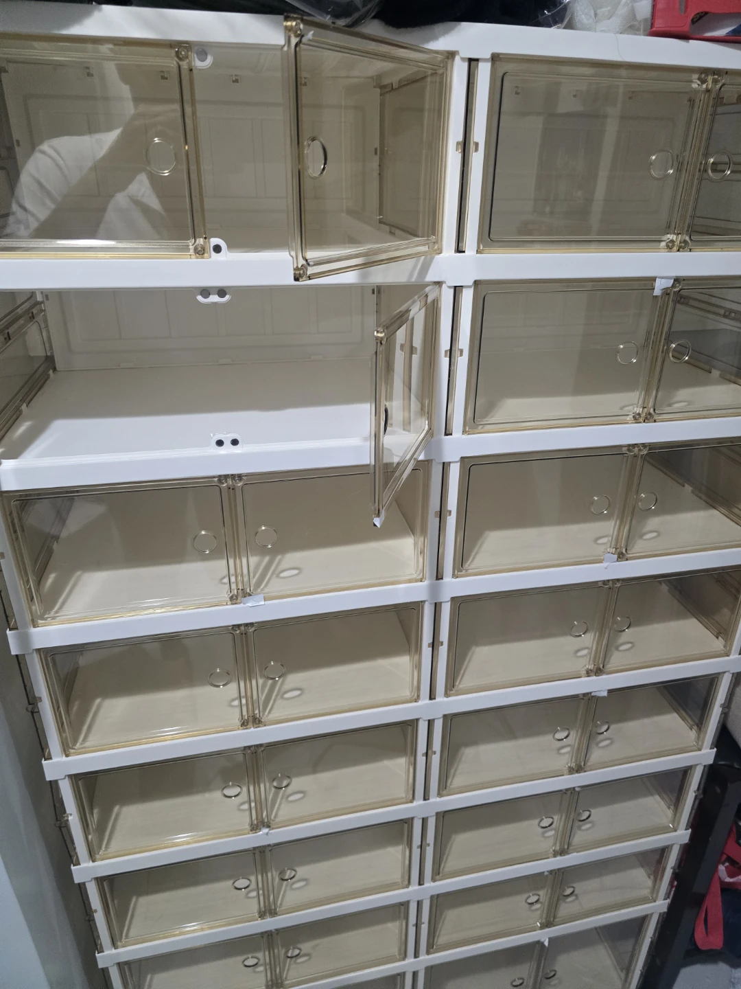 Stackable Shoe Storage Boxes