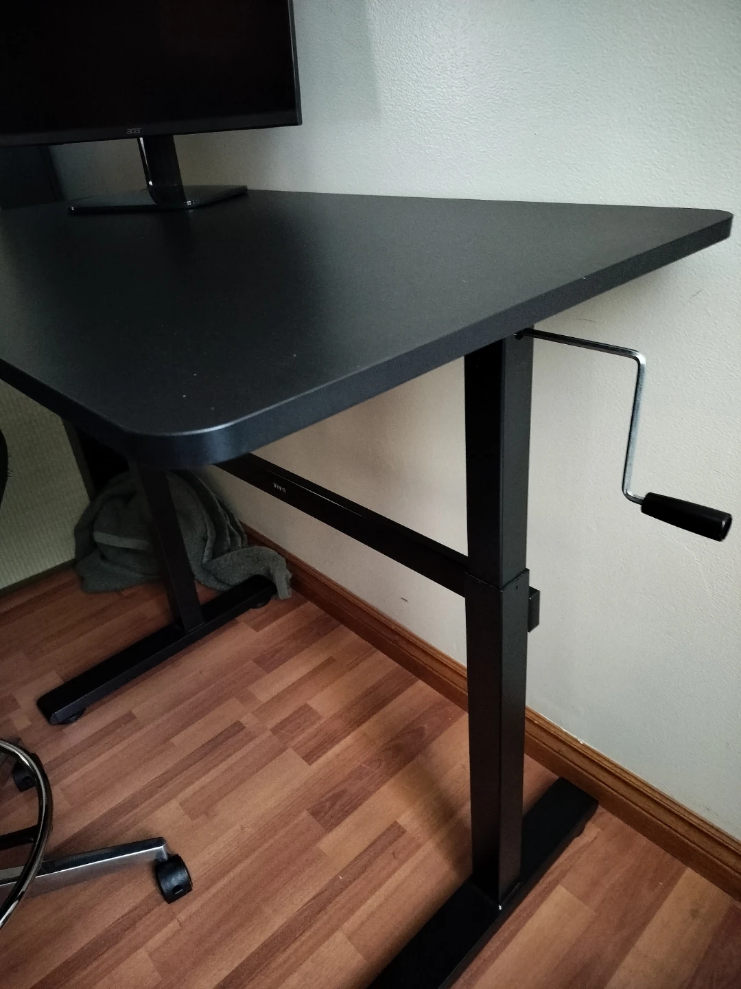 Standing desk - height adjustable, steel frame - photo 2