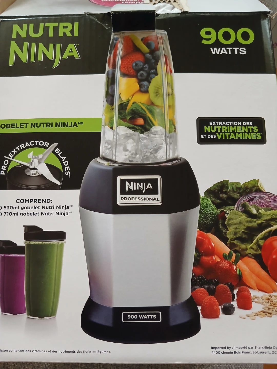 Nutri Ninja Pro 2 Cups & Blades - photo 2