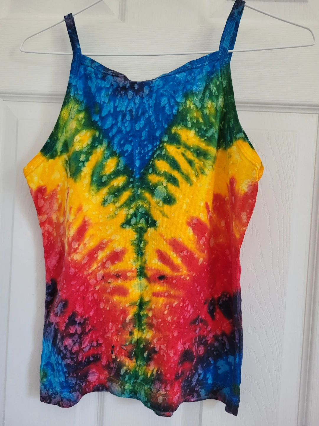 Tie-Dye Peace Sign Tank Top - photo 2