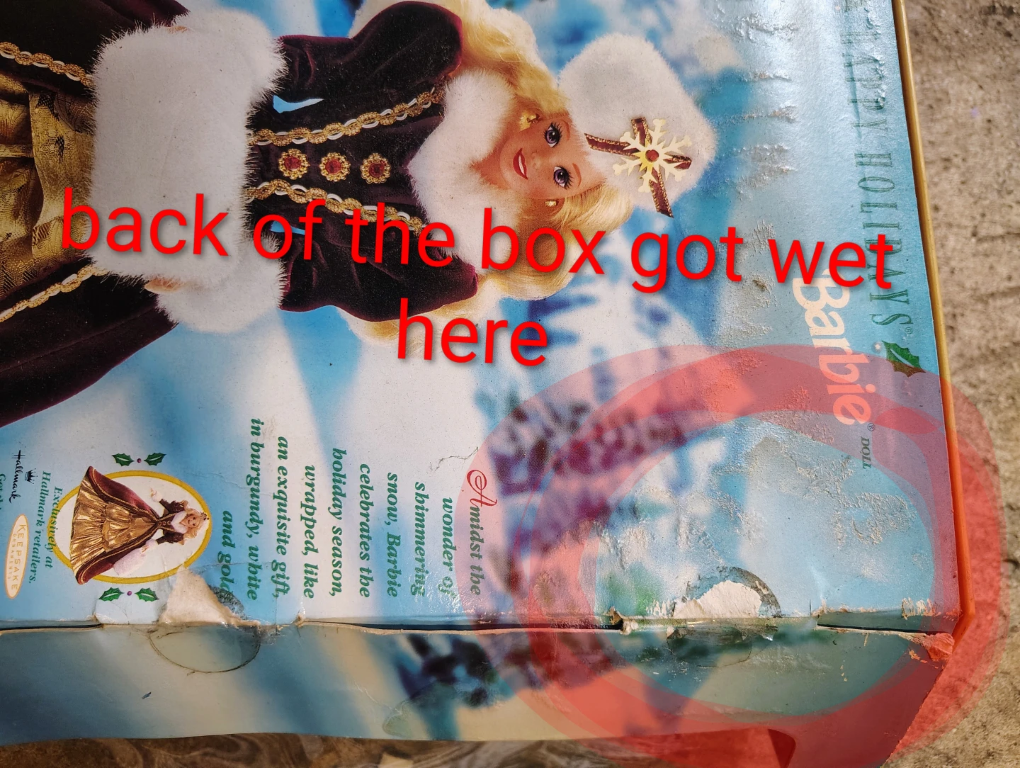 Happy Holidays Barbie Doll - photo 4