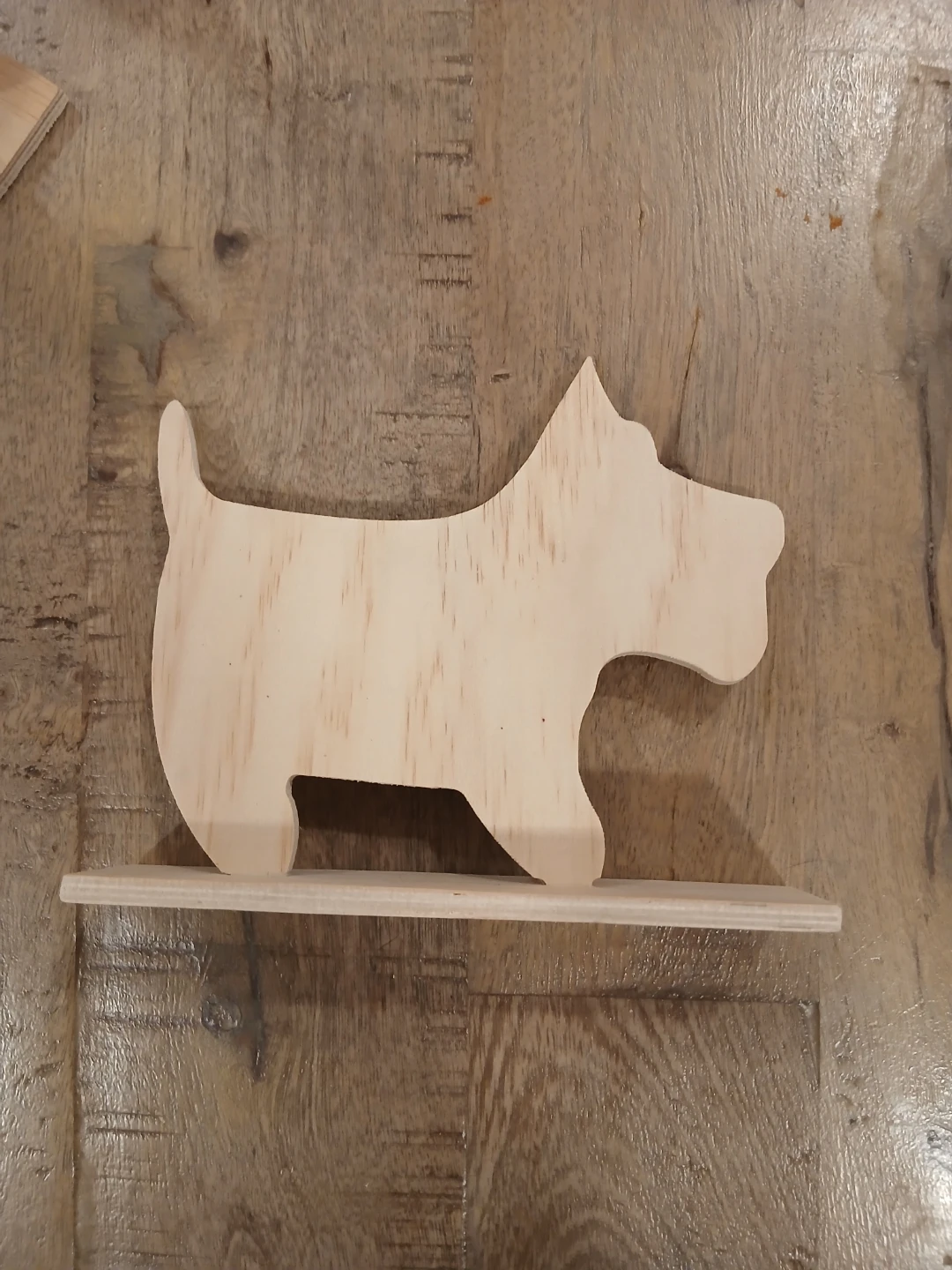 Wooden Animal Silhouettes (Dog, Unicorn, Horses) - photo 2