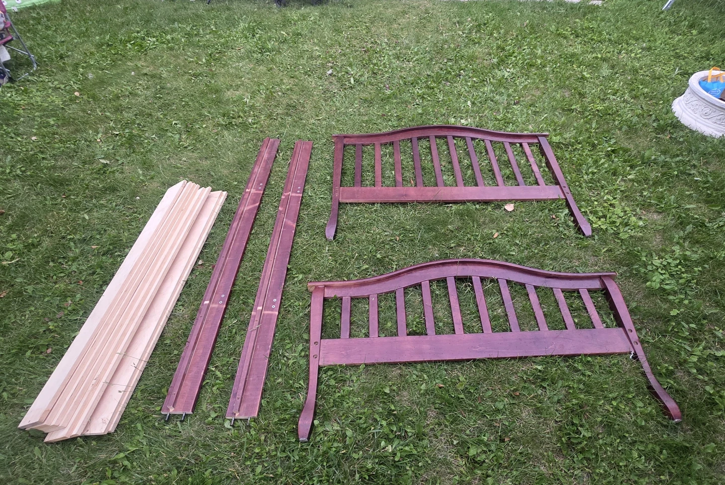 Full Wood Bed Frame