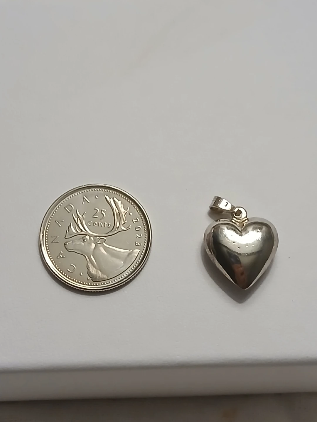 Sterling Silver Heart Pendant - photo 2