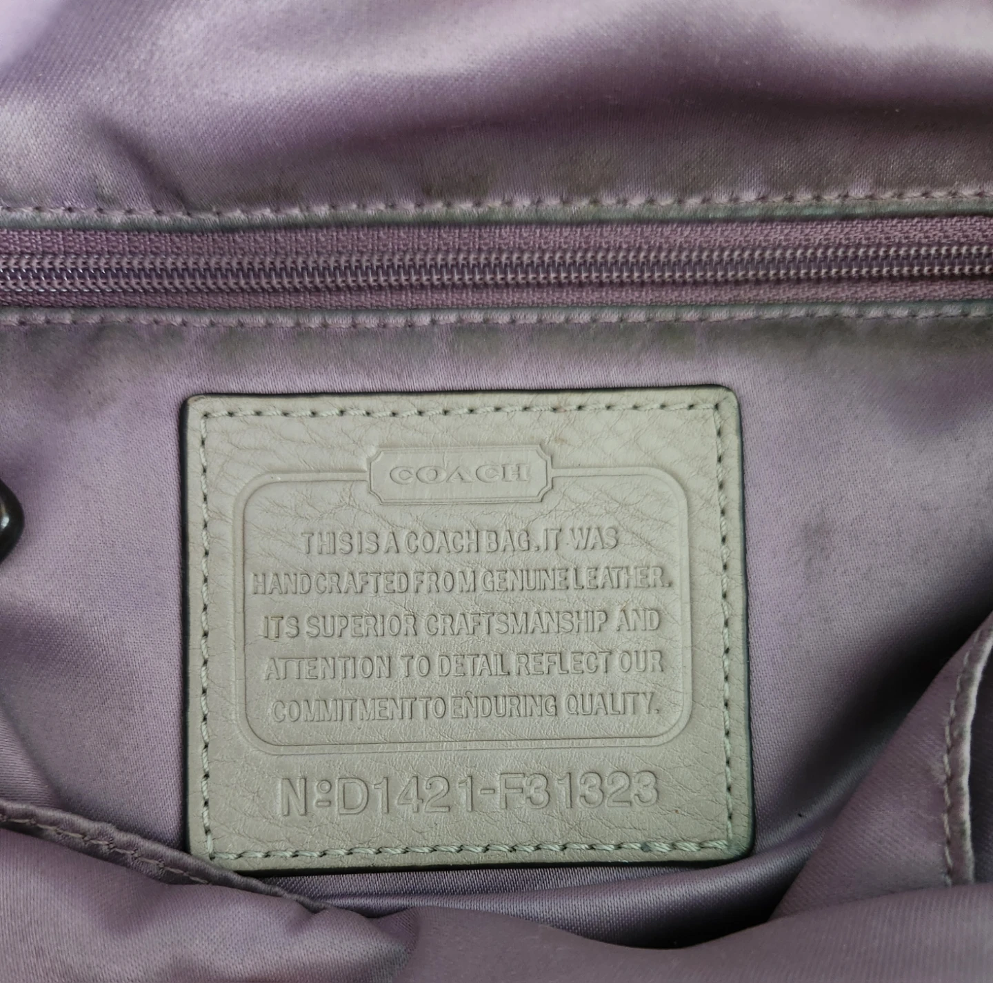 Coach Leather Hobo Bag - photo 3