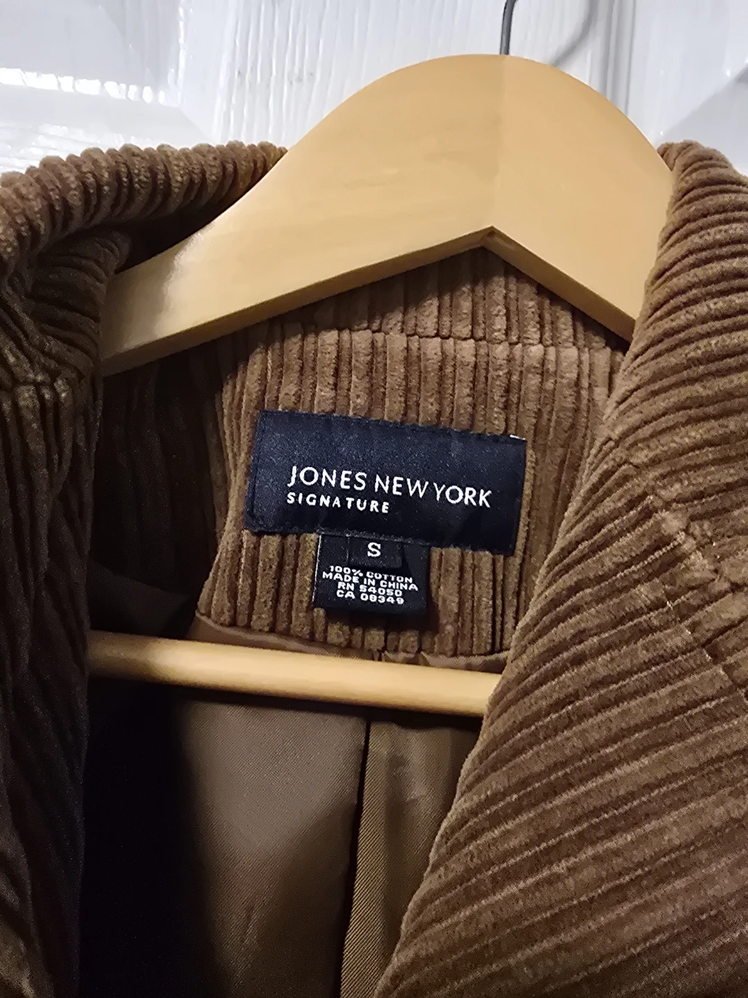 Jones New York Signature Corduroy Trench Coat - photo 2