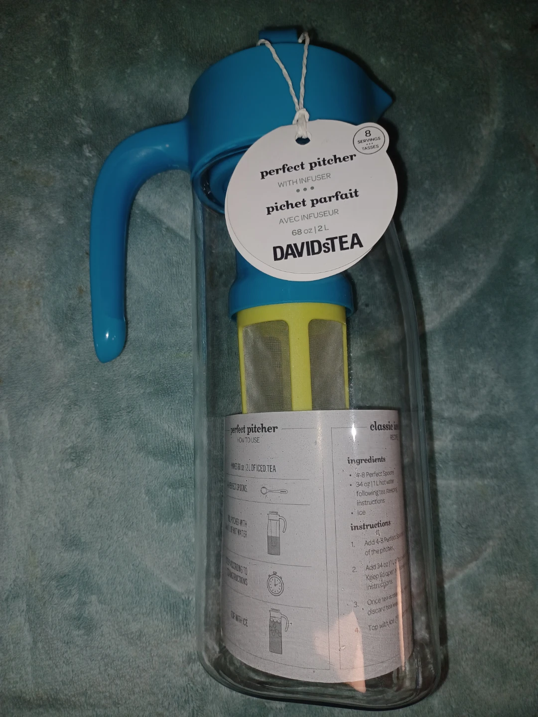 DAVIDsTEA Perfect Pitcher with Infuser - photo 2