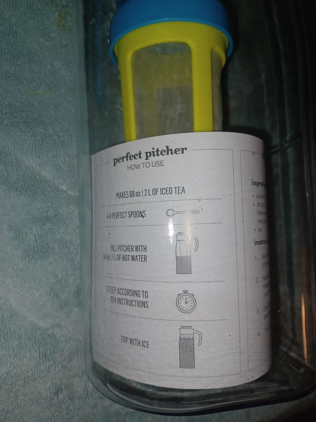 DAVIDsTEA Perfect Pitcher with Infuser - photo 3