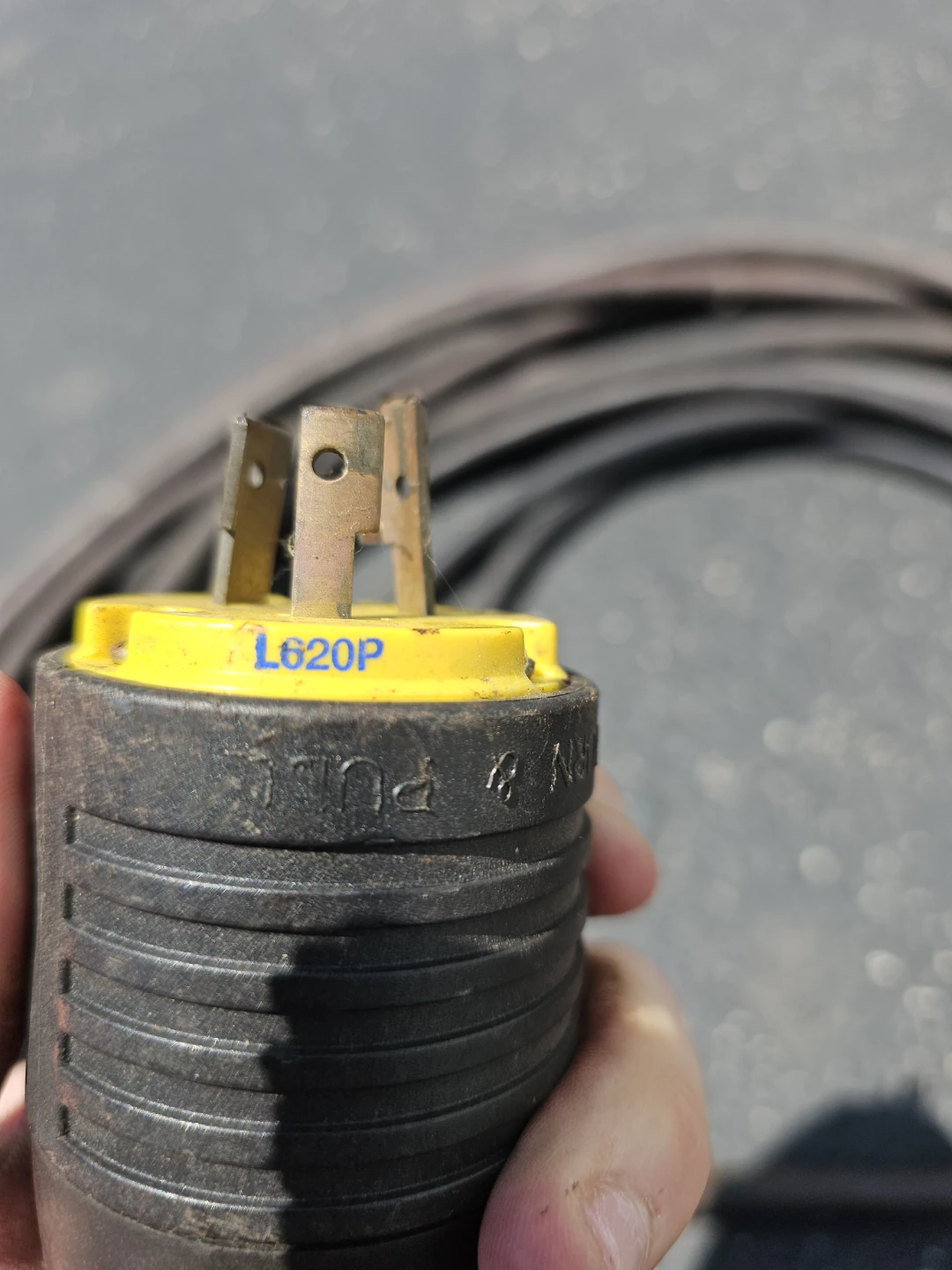 90ft 20A 250V SJTW-A Extension Cord L6-20P Plug - photo 4