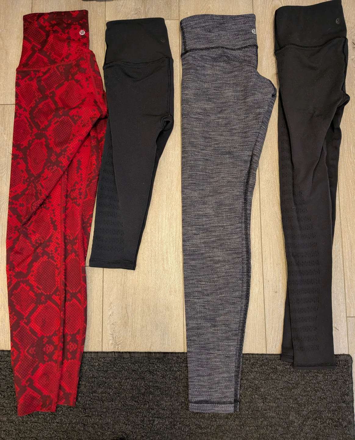 Lululemon Athleisure Leggings Assorted Patterns and Colours - photo 3