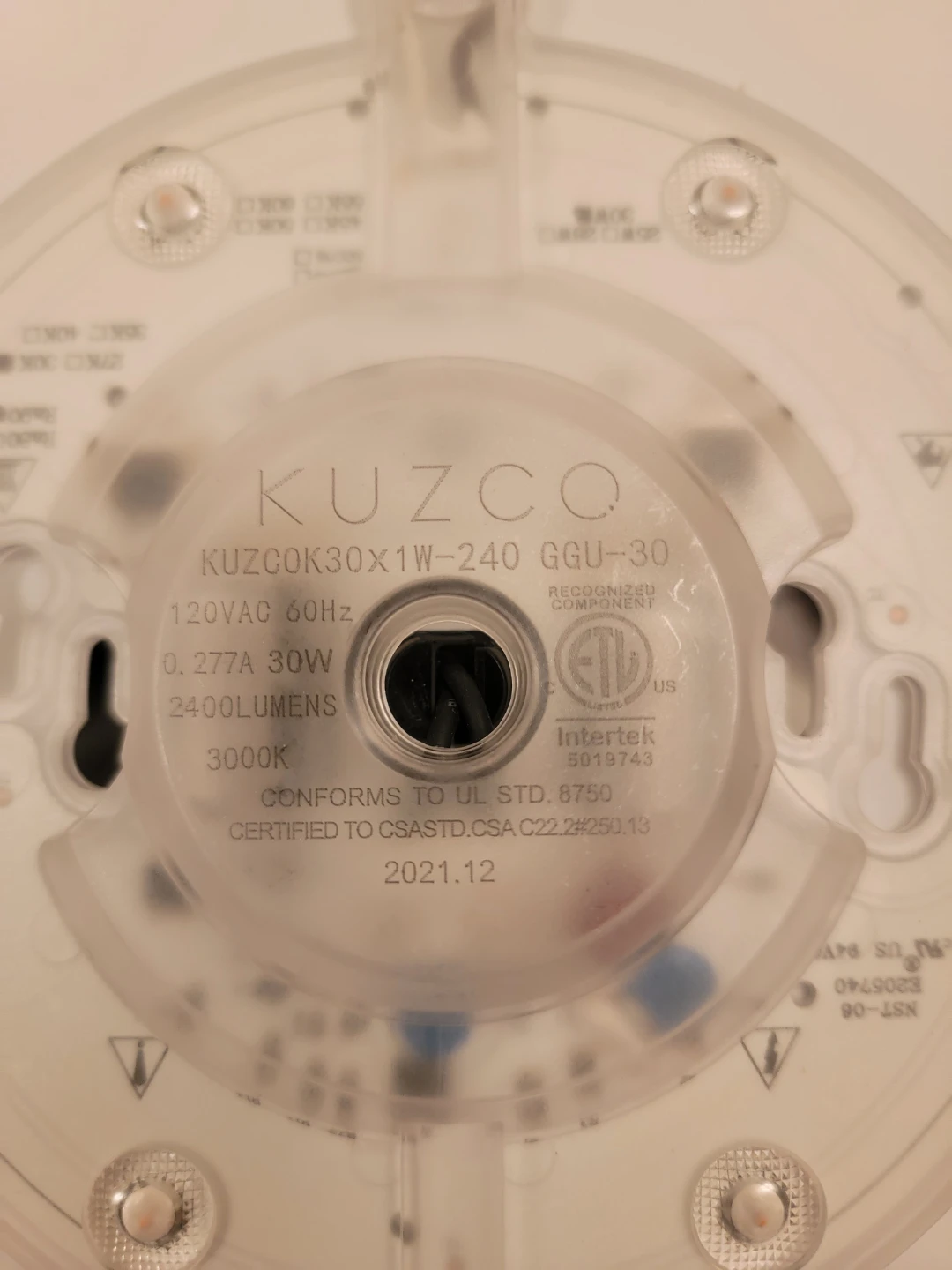 Kuzco KUZCOK30X1W-240 Flush Mount Ceiling Light - photo 4