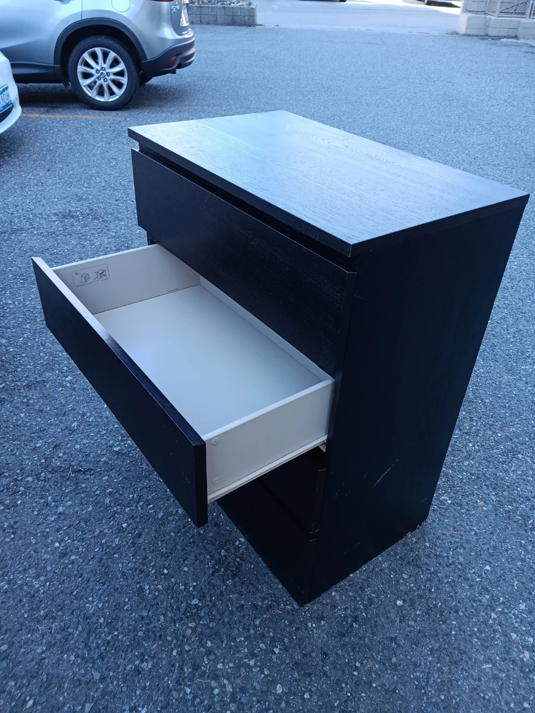 Black 4-Drawer Dresser - photo 3