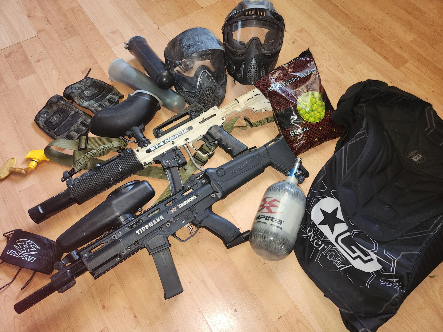 Paintball lot