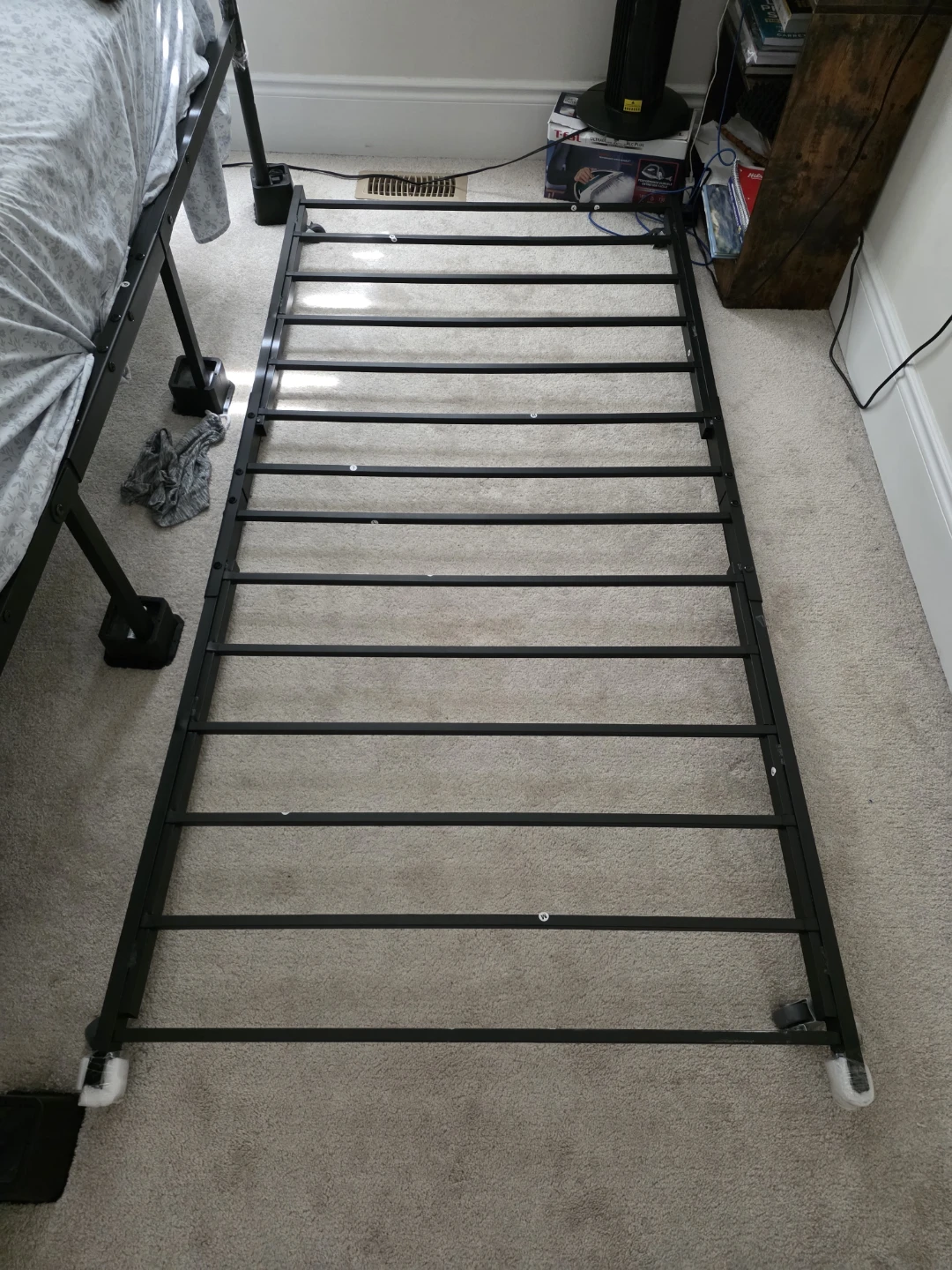 Black Metal Daybed frame with Trundle (Bedframe &Trundle only) - photo 2