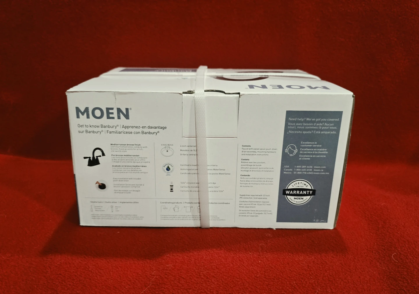 Moen Banbury [84943BRB] Bathroom Faucet - NEW! - photo 3