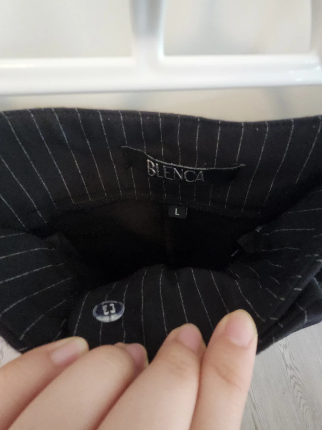 Blenca Pinstripe Dress Pants Vintage - photo 4