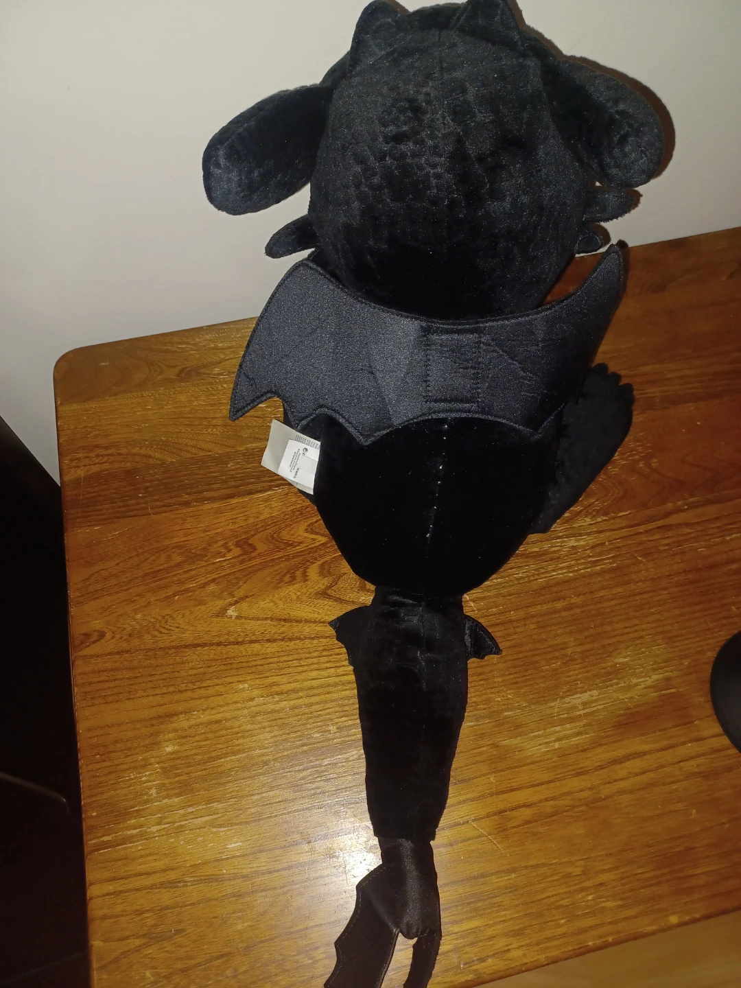 Black Toothless Plush Toy