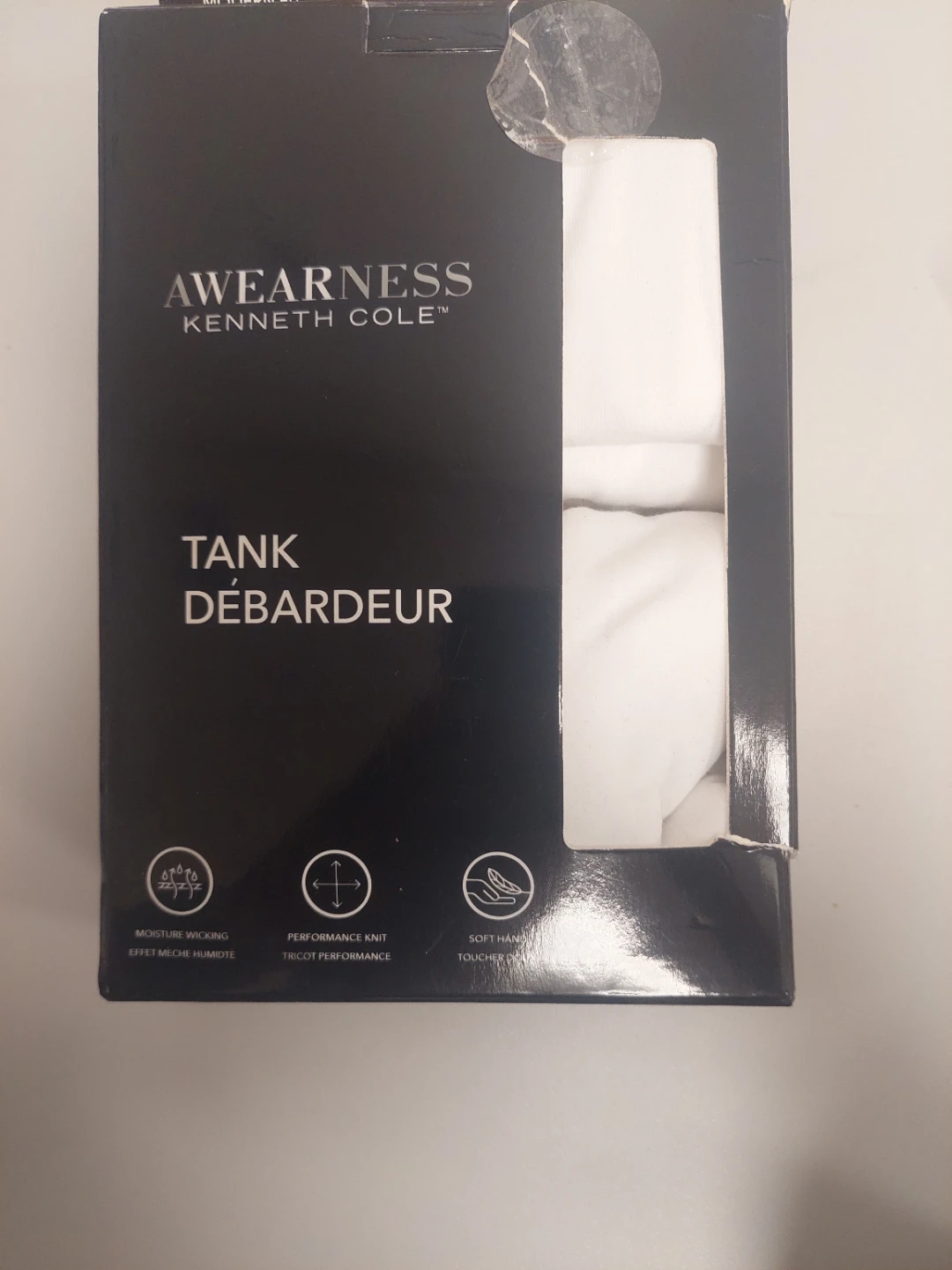 Kenneth Cole ChillFlex Tank Top - 2-pack - White - photo 2