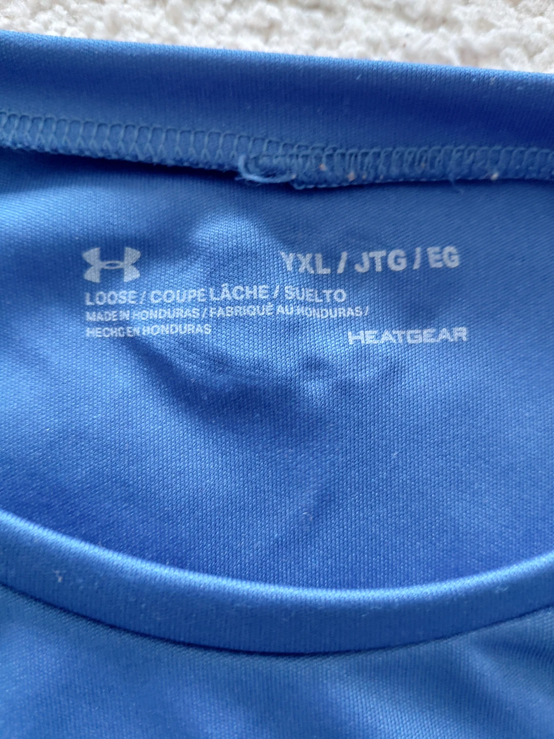 Under Armour Blue T-Shirt YXL - photo 2
