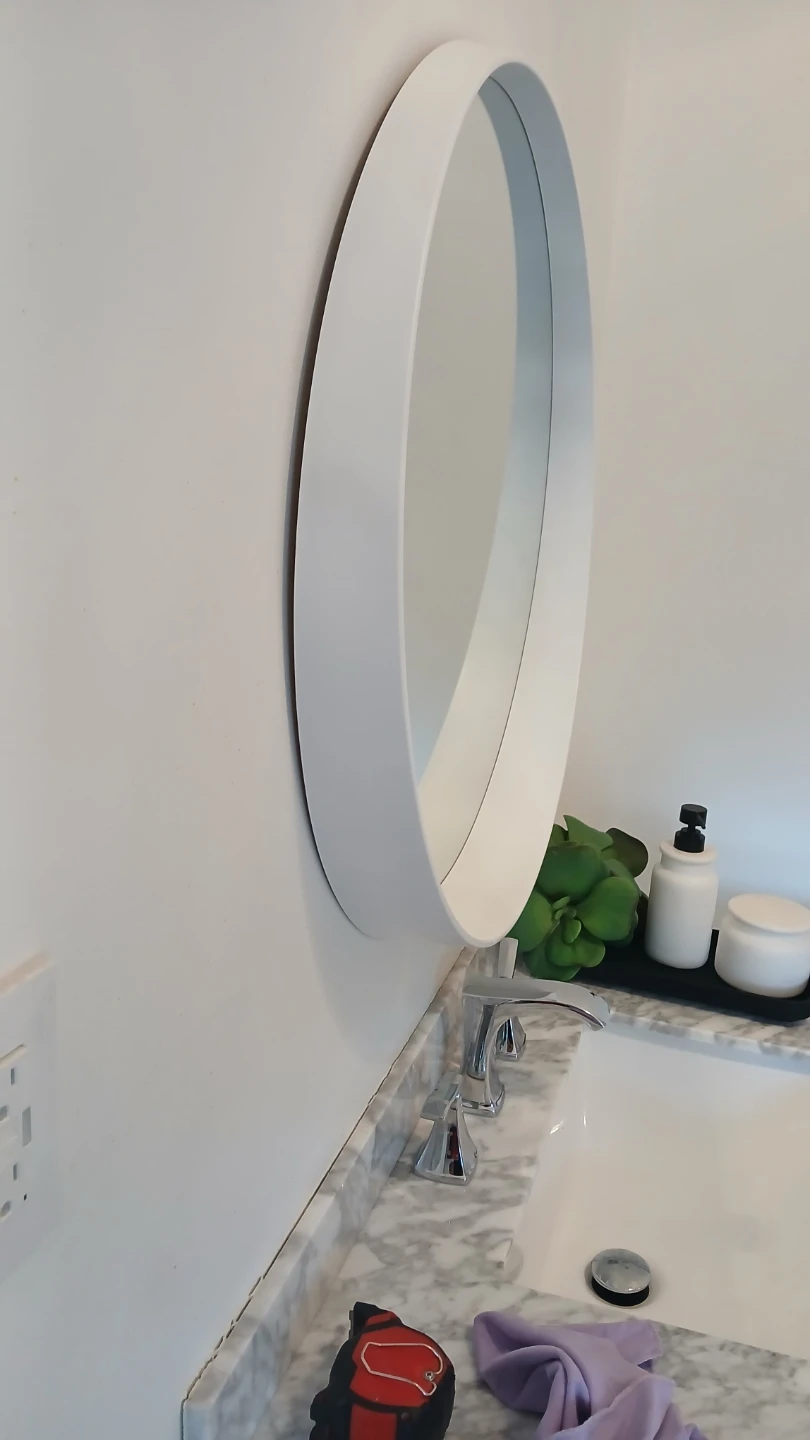 Round Bathroom Mirror - photo 3
