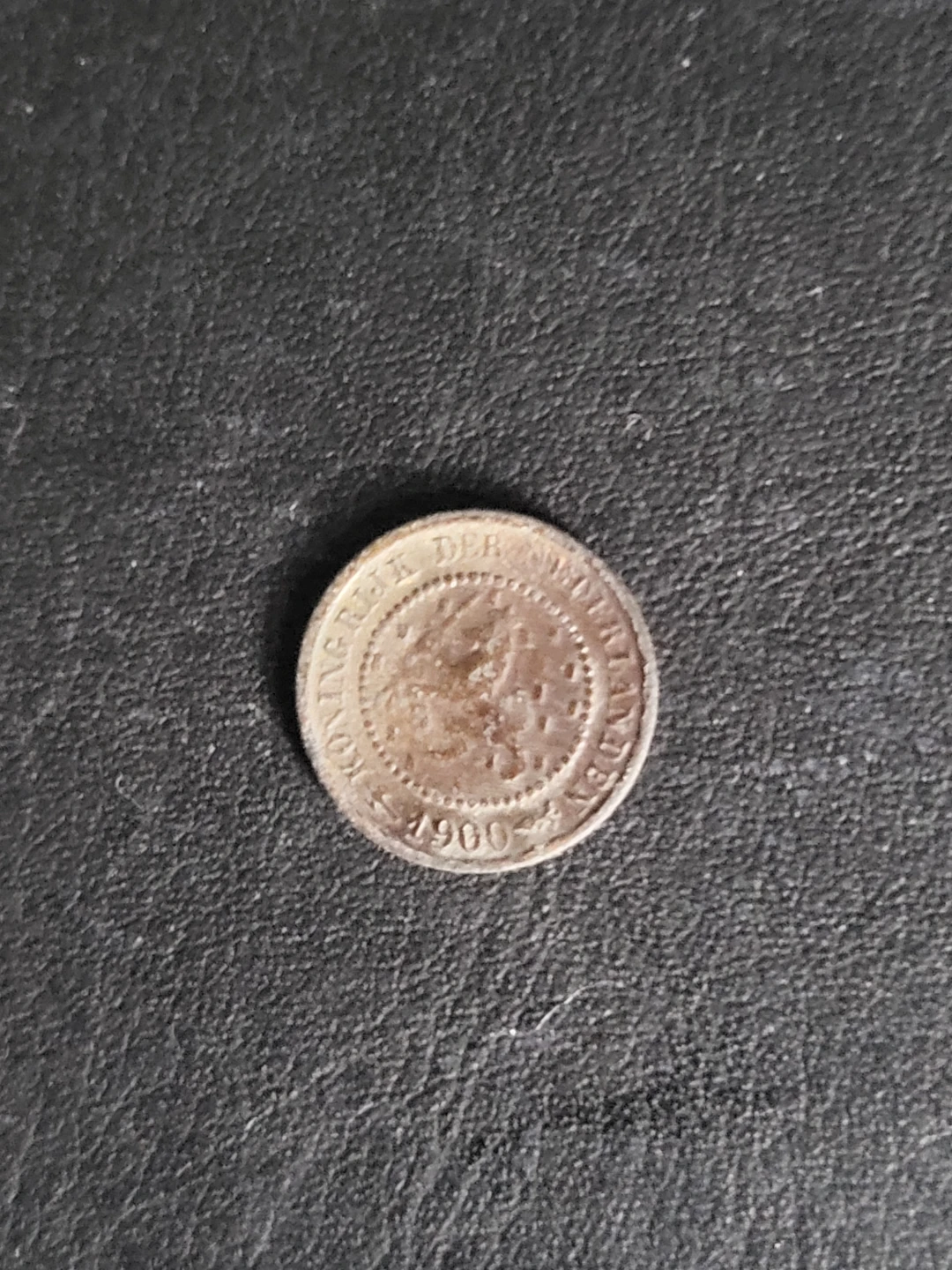 1/2 Cent Coin 1900 - photo 2