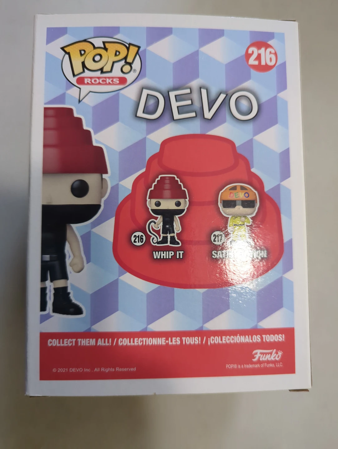 Funko Pop! Rocks Devo Whip It #216 Vinyl Figure - photo 3