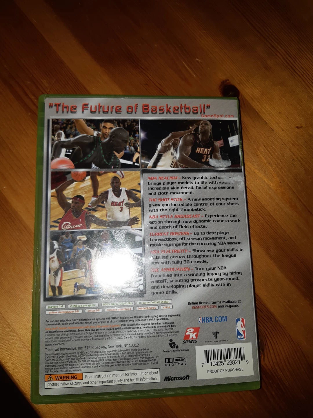 NBA 2K6 Video Game for Xbox 360 - photo 3