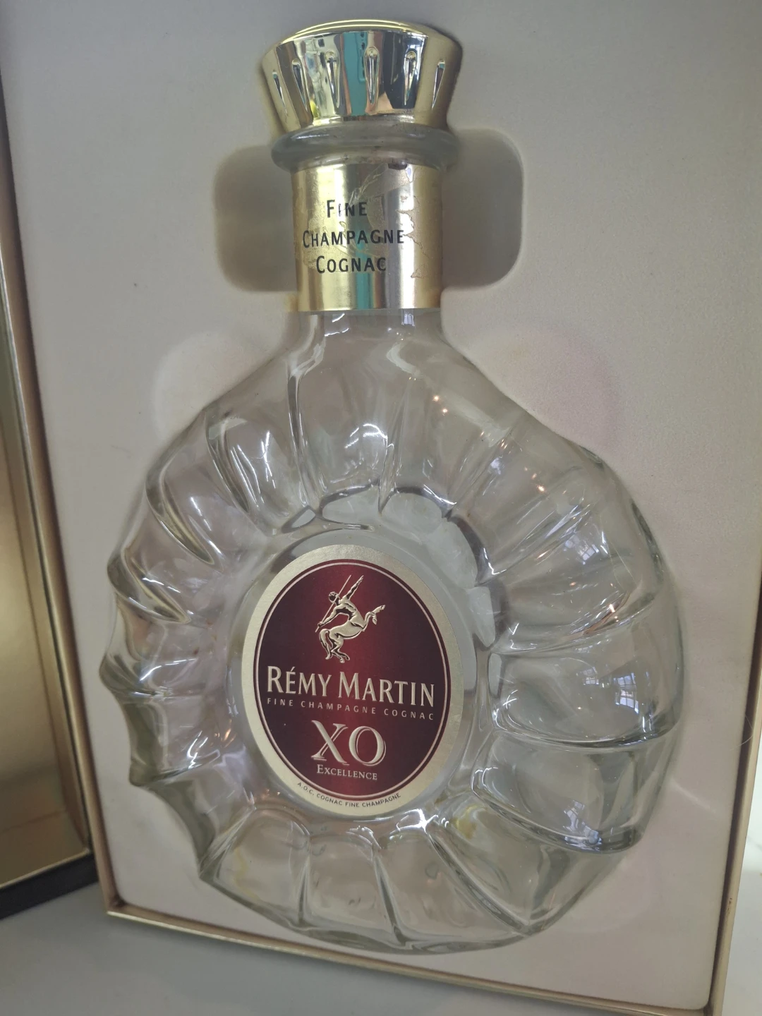 Rémy Martin XO  Cognac empty